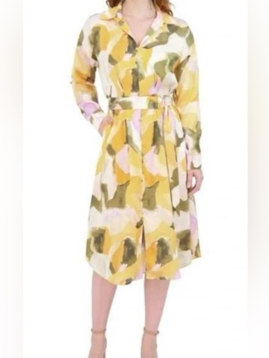 French Connection Dresses & Skirts - NWT French Connection Long Sleeve Shirt Dress Size medium